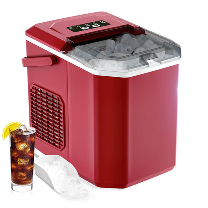 Portable Countertop Ice Maker: Fast 26 lbs Daily, Bullet Ice, Self-Cleaning