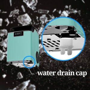 High-Capacity Countertop Nugget Ice Maker: 44lb Daily, Chewable Ice, Self-Cleaning